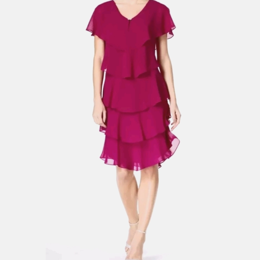 SLNY tiered dress.